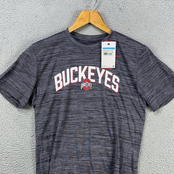 Nike Other - Ohio State Buckeyes Dri-Fit T-Shirt Crew Neck Mens Medium Gray The Nike Tee NEW